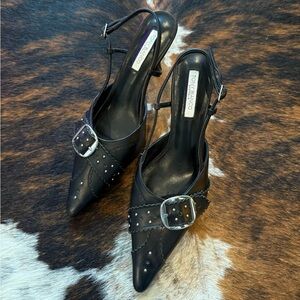 TONY BIANCO Black Sadie heel